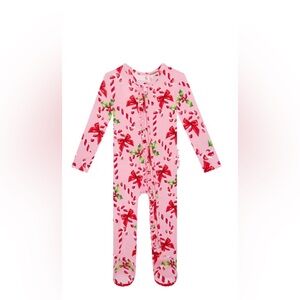 POSH PEANUT CHRISTMAS ONESIE - HELEN CANDYCANE NORDSTROM EXCLUSIVE